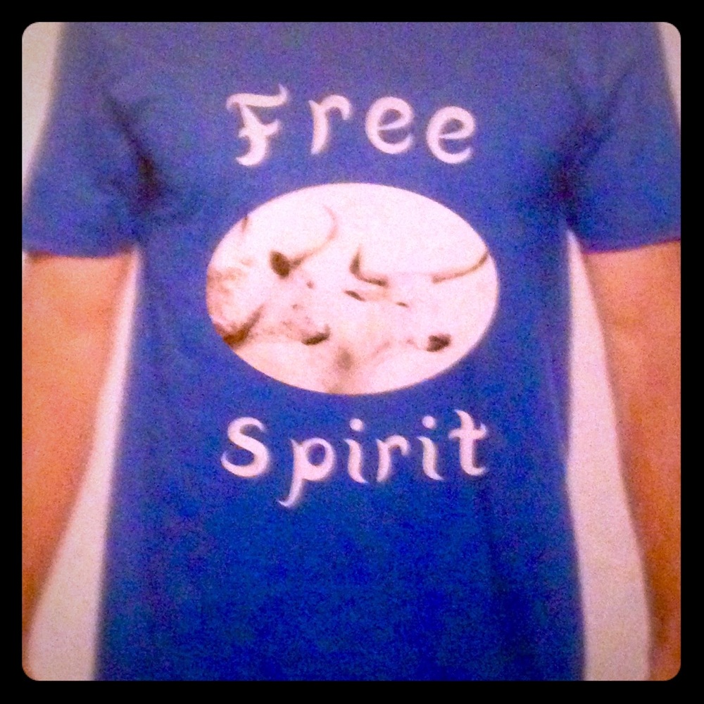 Free Spirit T-shirts made and designed by me.